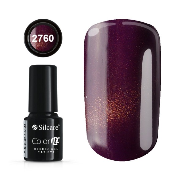 Color it! PREMIUM - Nr 2760 - Cat Eye Silcare 4,37 €