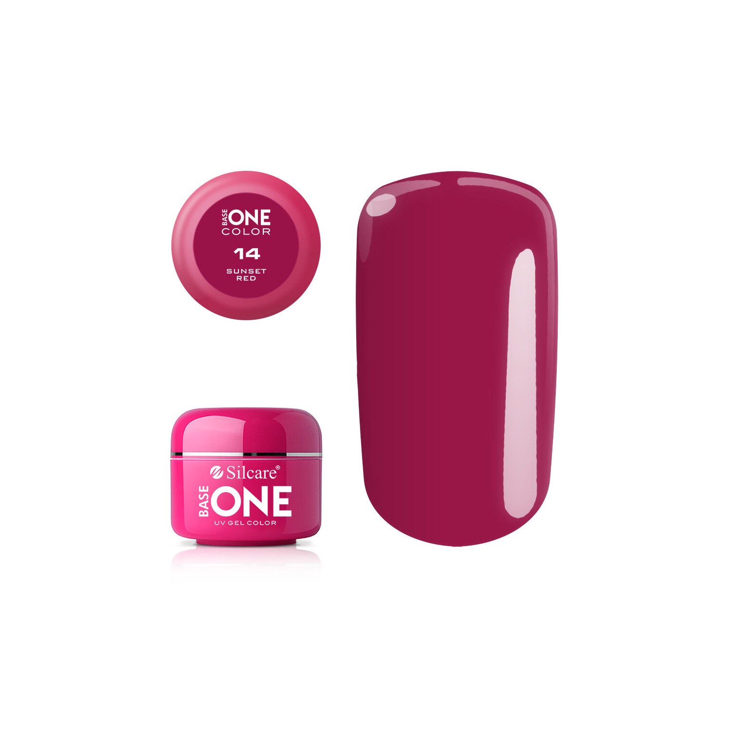 Color Gel - Classic - Nr 14 - Sunset Red Silcare 3,49 €